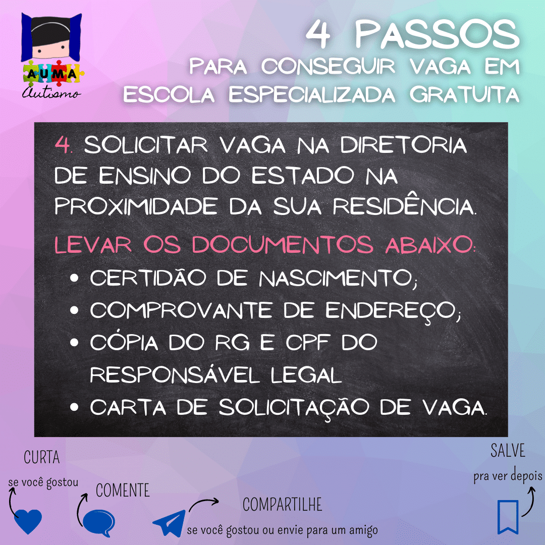 Passos Para Conseguir Vaga Em Escola Especializada Gratuita Auma