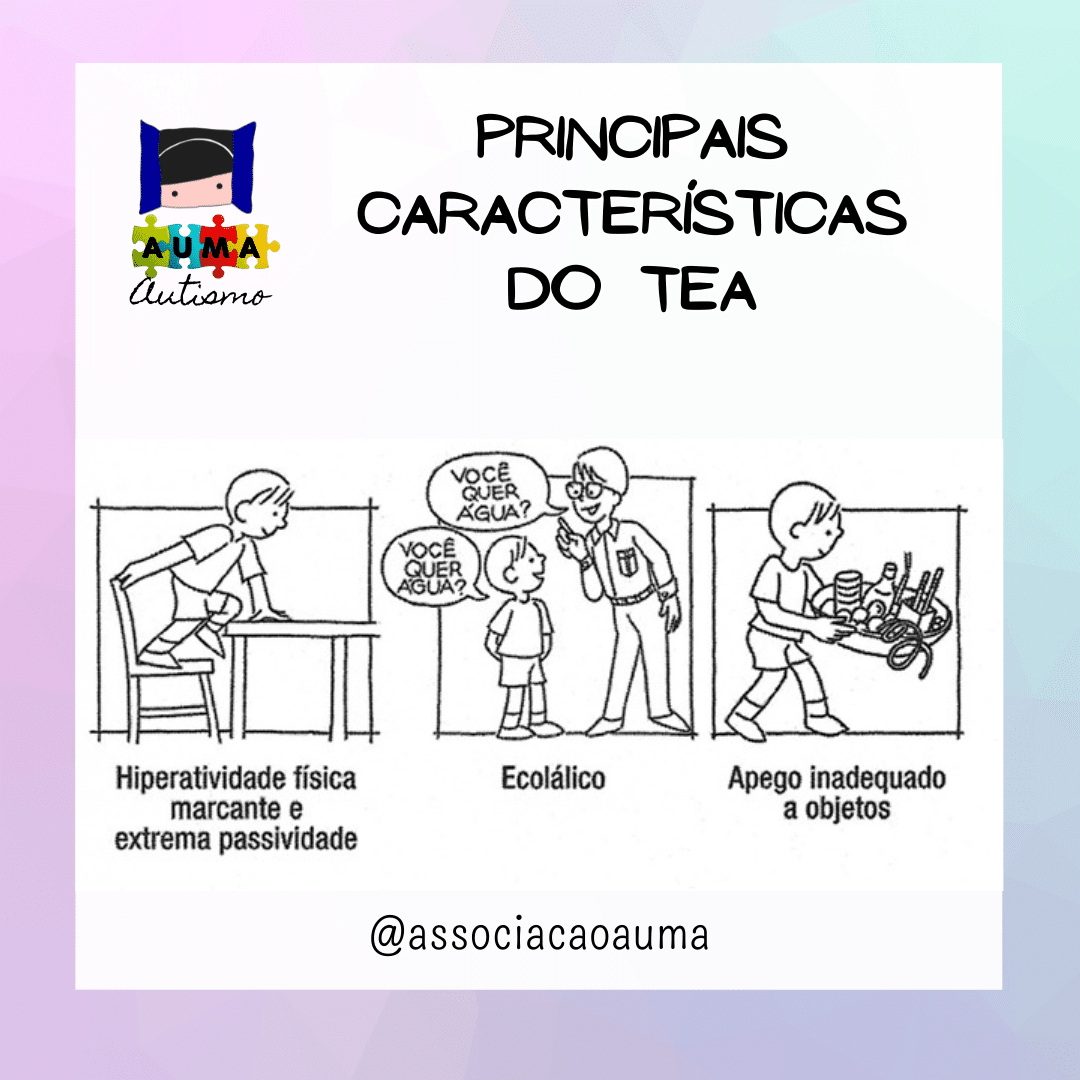 PRINCIPAIS CARACTERISTICAS DO TEA AUMA Associação dos Amigos da
